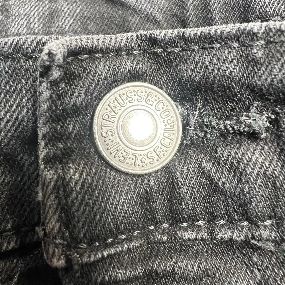 Levi’s‎ 505 Jeans Black Denim Men’s 40x32